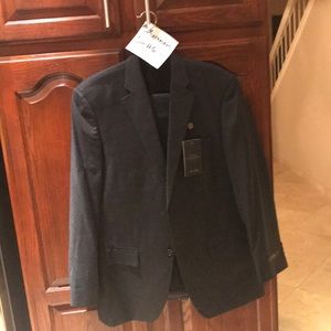 Charcoal Tasso Elba Suit